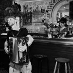 Bruno Roy dit Broy au Bar de l’amitié, 22  rue des Vignoles, Paris 20e – 2011